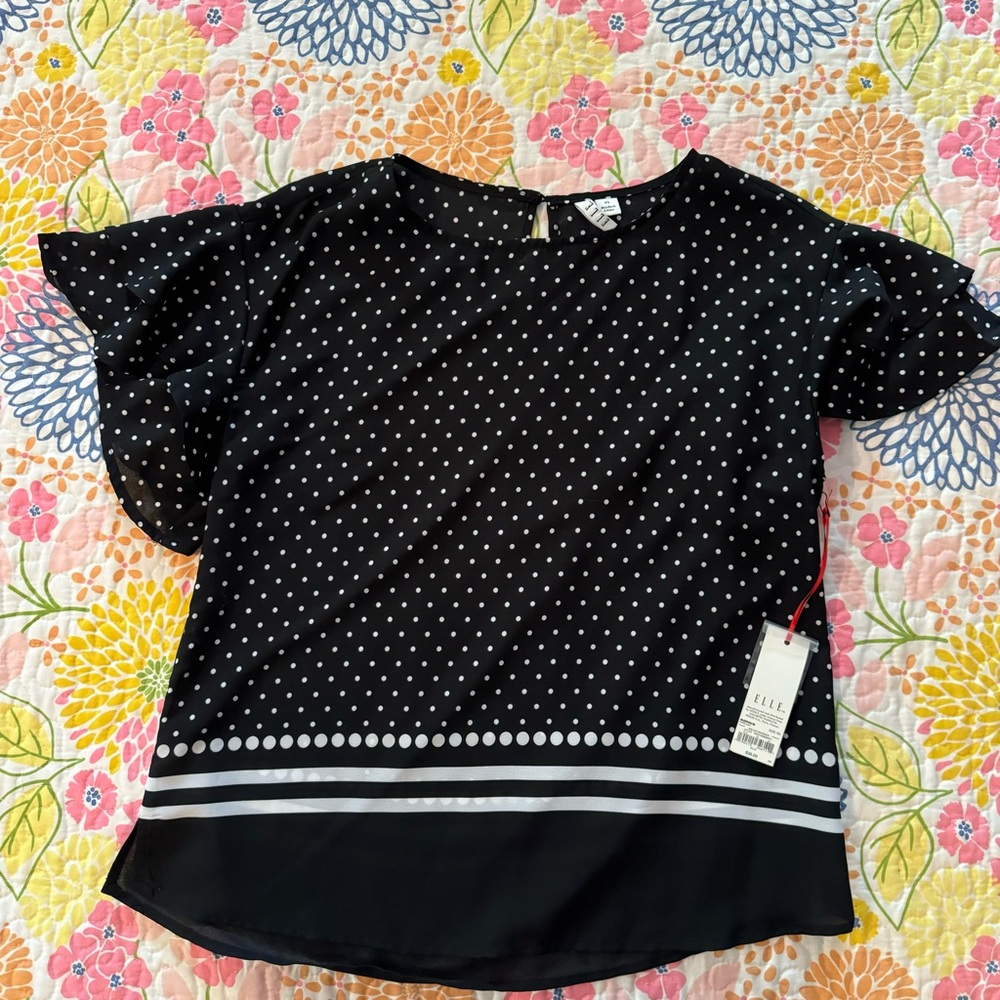NWT xs Elle blouse